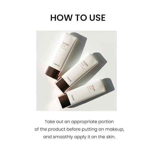 HEIMISH Artless Glow Base 1.35fl.oz/40ml, Multipurpose Makeup Base, Primer, Highlighter, Tone Up Sunscreen for face, Lightweight, Non-greasy, Hydrating, Natural Finish with SPF 50+ PA++++ thumbnail 7