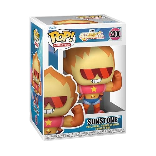 Funko POP! Animation: Steven Universe - Sun Stone | Official Merch - Collectable Vinyl Figurine for Shelf Display - Birthday Gift Idea for Fans and Collectors - Image 1