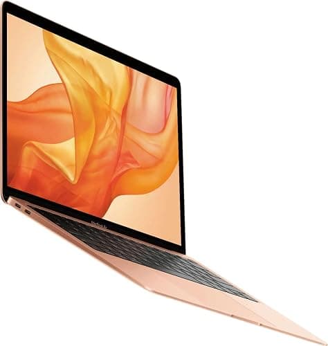 Apple 2019 MacBook Air with 1.6GHz Intel Core i5, 13-inch, 8GB RAM, 128GB SSD Storage, Gold (Renewed) thumbnail 3