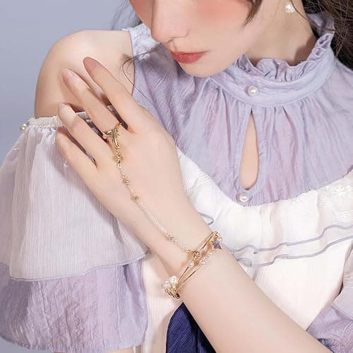 Honkai: Star Rail Robin-Themed Impression Series Bracelet and Ring Set thumbnail 3