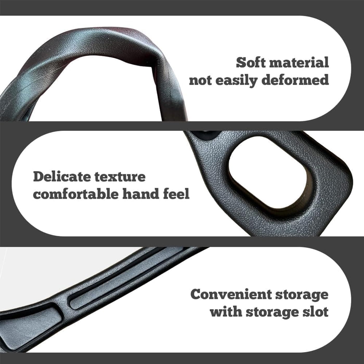 Car Seat Gap Filler of 2, Soft Foam Multifunctional Seat Side Gap Filler with Phone Holder Organizer Fill The Gap Between Seat and Console Stop Things from Dropping Drop Blocker (Black) thumbnail 6