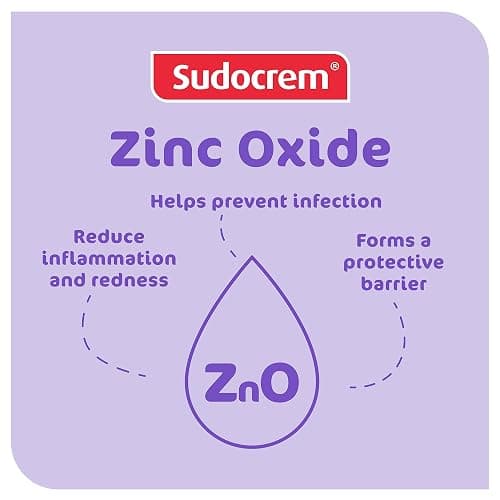 Sudocrem - Diaper Rash Cream for Baby, Soothes, Heals, and Protects, Relief and Treatment of Diaper Rash, Zinc Oxide Cream - 125g thumbnail 6