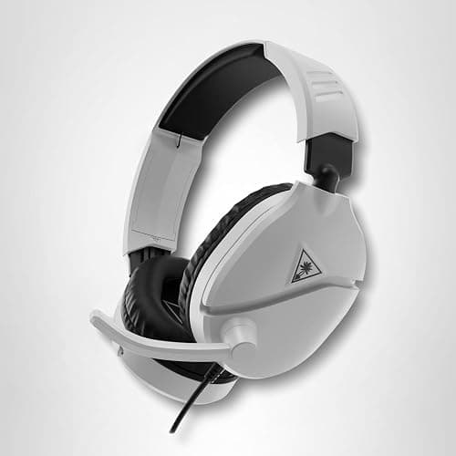 Turtle Beach Recon 70 Wired Multiplatform Gaming Headset for PS5, PC, Xbox | PlayStation, PS4, Xbox Series X|S, Xbox One, Mobile, Flip-to-Mute Mic, 40mm Speakers, Lightweight, Soft Earpads, White thumbnail 10