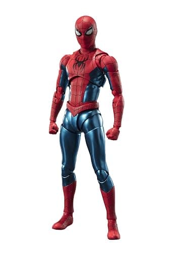 TAMASHII NATIONS - Spider-Man: No Way Home - Spider-Man [New Red and Blue Suit] (Spider-Man: No Way Home), Bandai Spirits S.H.Figuarts Action Figure - Image 1