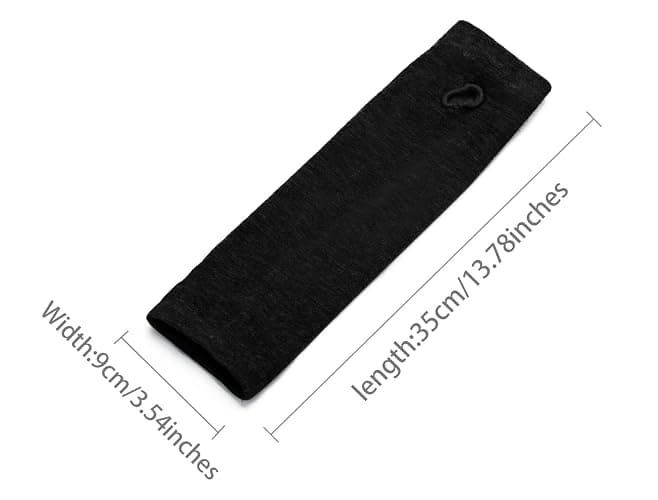 Allegra K Unisex Classic Fashion Stretch Fingerless Arm Warmers Oversleeve thumbnail 3