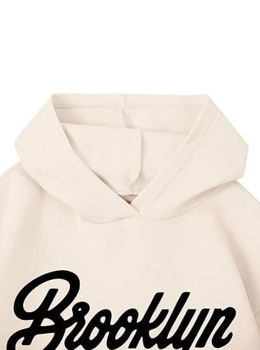 Ecolala Girls Long Sleeve Hooded Sweatshirt Thick Graphic Hoodie Cute Pullovers Tops thumbnail 3