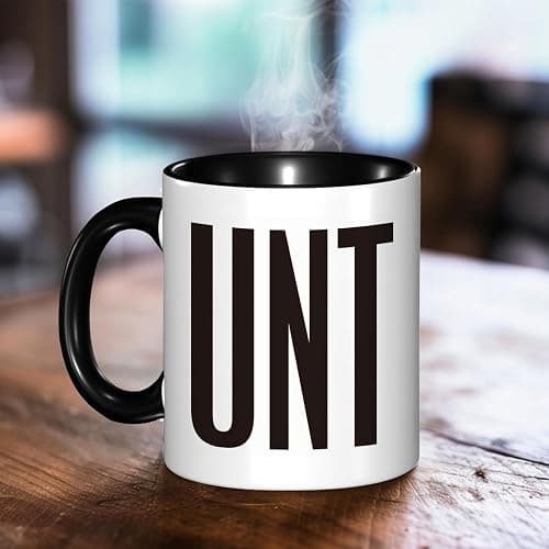 Funny Rude Mug-Hilarious Gift for Friends, Coworkers, Secret Santa, Perfect Novelty Birthday Gift (Funny Mug-Black) - Funny Mug-black thumbnail 6