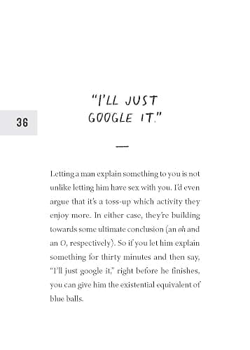 How to Piss Off Men: 109 Things to Say to Shatter the Male Ego thumbnail 10