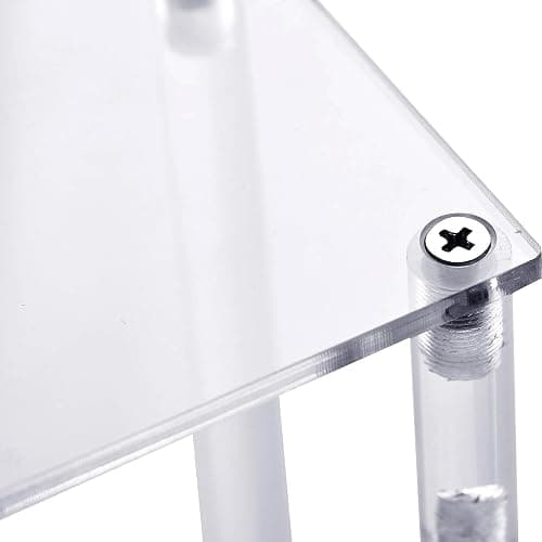 Acrylic 5-Tier Display Stand, Clear Perfume Organizer, Cupcake Stand Holder, Large Shelf Risers for Figures, Party Desserts, Home Decor thumbnail 8