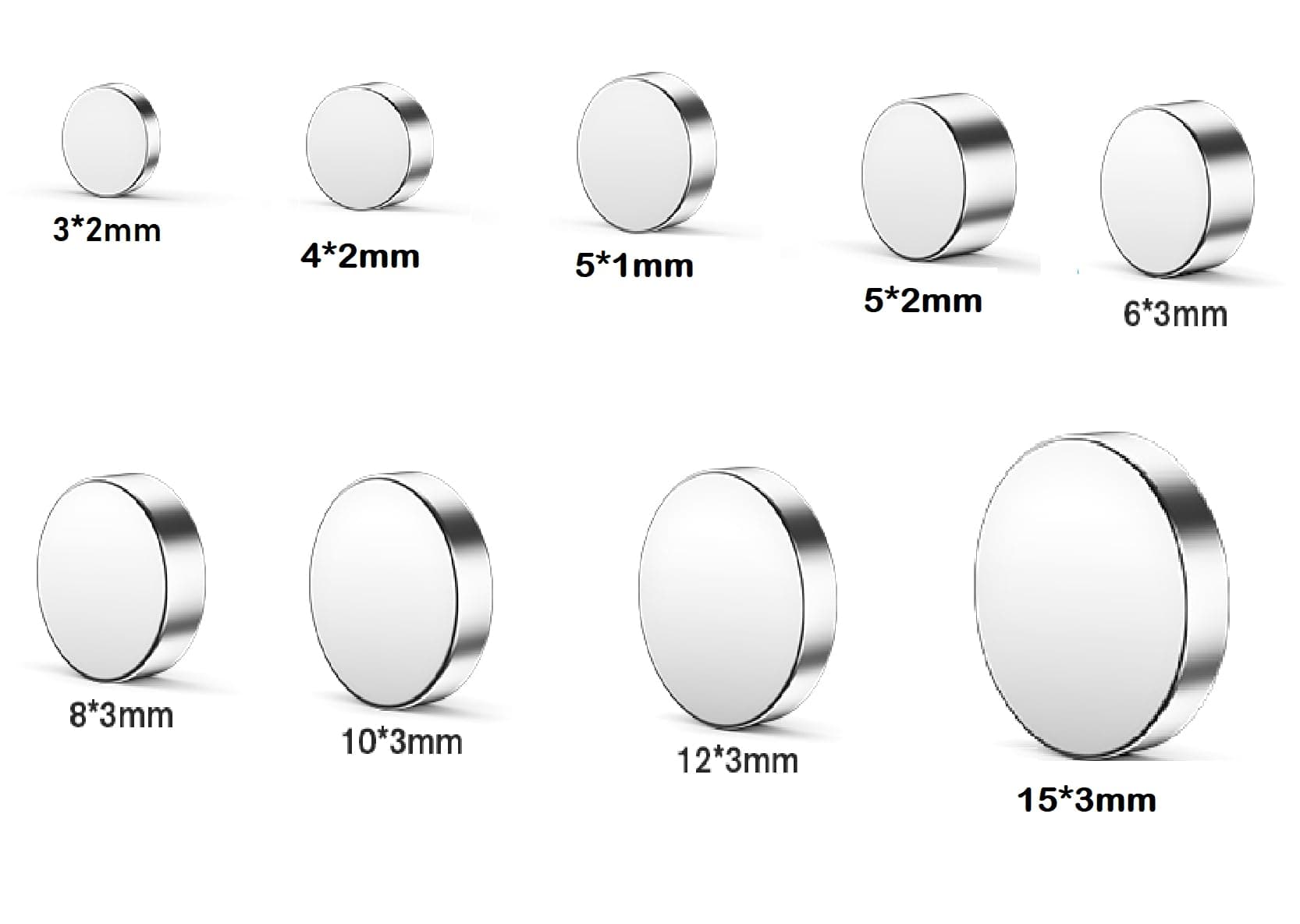 These small magnets + Metal paper clips for posters on the wall thumbnail 3