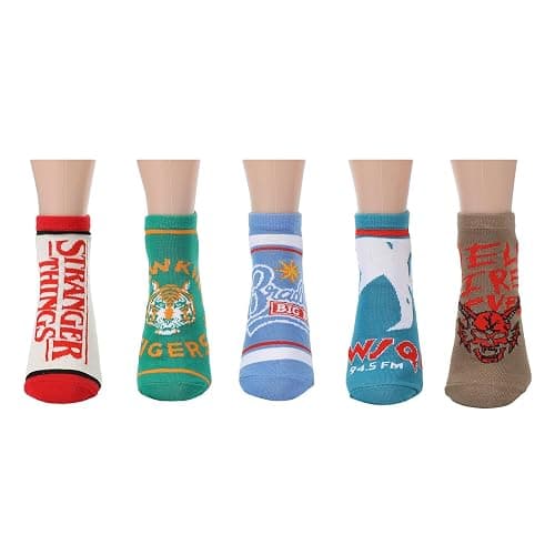 Bioworld Stranger Things Season 5 Ankle Socks (5-Pack) thumbnail 4