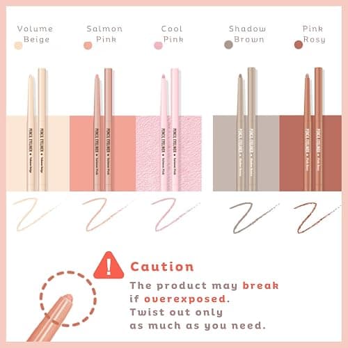 Produco [thebom] AegyoSal Eyeliner Under-Eye Enhancing Pencil Highlighter Eye Makeup (2set) (Volume Beige + Shadow Brown) thumbnail 7