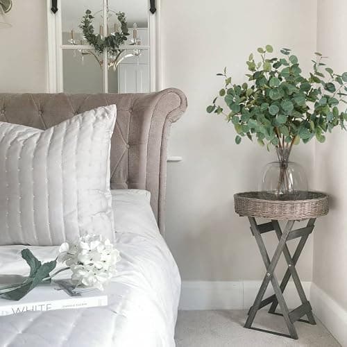 Beferr 6Pcs Artificial Eucalyptus Stems Greenery Stems 24" Tall Fake Plants Decor Faux Floral Stems for Vase Home Party Wedding Decorations thumbnail 4