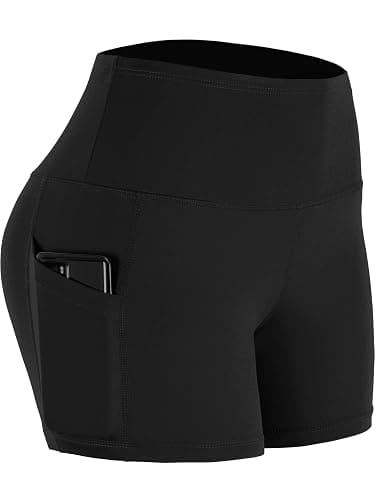 CADMUS High Waist Athletic Shorts for Womens Yoga Fitness Running Shorts with Deep Pockets thumbnail 5