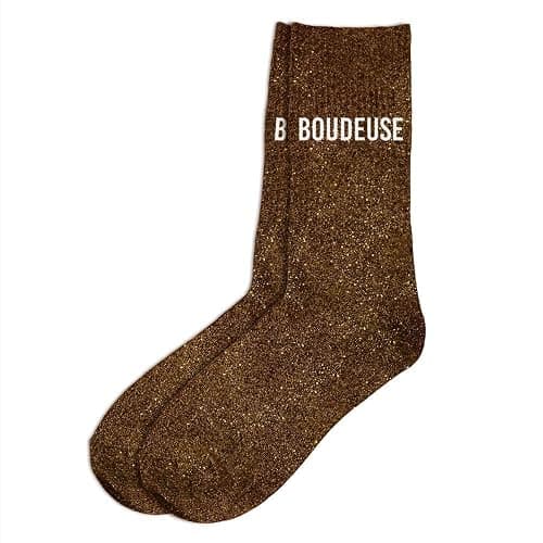 STC, Chaussettes à paillettes - BOUDEUSE - Image 1