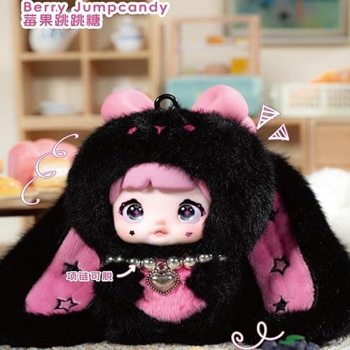 Shopular Nommi Sweetheart Bunny Series Blind Box 2ndgen Mibao Kawaii Action Figure Mystery Plush Doll Bag Keychain Pendant thumbnail 7