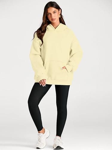 Trendy Queen Womens Oversized Hoodies Fleece Sweatshirts Fall Fashion Pullover Sweaters Winter Clothes thumbnail 5