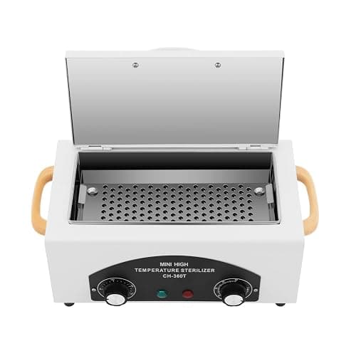 MINRS Heißluftsterilisator Hochtemperatur Sterilisator 300W 220℃ Trockene Hitze Sterilisator mit einstellbarem Timer für Nagelwerkzeuge Kosmetikwerkzeuge Fußpflege Schönheitssalon - Image 1