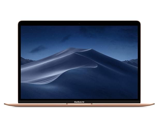 2019 Apple MacBook Air with 1.6GHz Intel Core i5 (13-inch, 8GB RAM, 128GB SSD Storage) (QWERTY English) Gold (Renewed) thumbnail 3