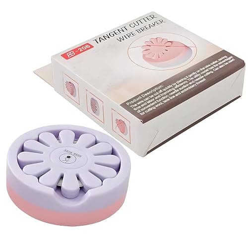 Thread Cutter Thread Cutting Tools Quilting Supplies for Sewing Seam Magnetic Pins Holder-Purple(The Blade is not Removable) thumbnail 2