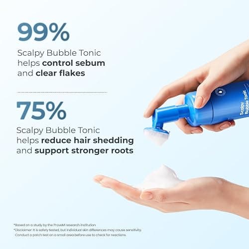 Seapuri Scalpy Bubble Tonic: Soothing Scalp Toner for Hair Retention & Less Shedding | Instant Cooling Relief for Oily Scalp & Itchy Redness | Salicylic Acid Detox for Dandruff & Buildup thumbnail 4