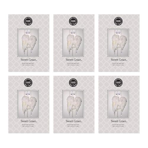 Bridgewater Candle Sachet Air Freshener Bag for Home or Car 6 Pack-Sweet Grace - Image 1