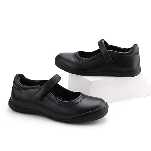 JABASIC Girls Mary Jane Flats School Uniform Dress Shoes thumbnail 6