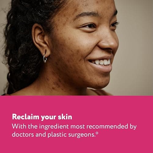 ScarAway Acne Scar Treatment, Clear Silicone Scar Gel, 100% Medical-Grade, Helps Improve Size, Color & Texture of Post-Acne Hypertrophic & Keloid Scars on Face & Body, Water Resistant, 15 grams thumbnail 5