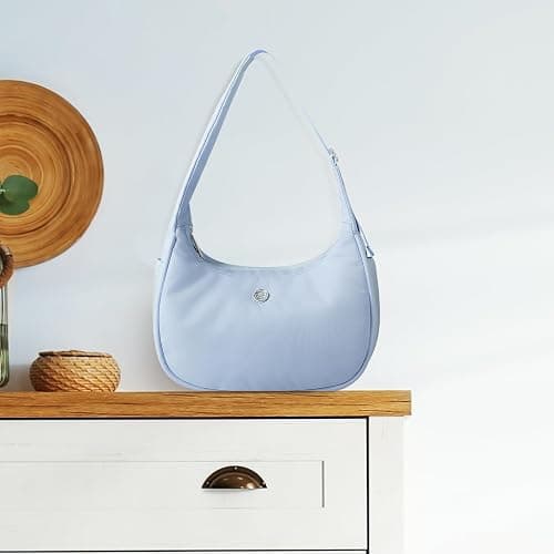 Babysun Mini Shoulder Bag Women Nylon Crescent Bag Underarm Shoulder Purse Women's Shoulder Handbags Small Tote Bag thumbnail 2