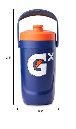 Gatorade Gx Performance Jug, 64oz, Leakproof, Non Slip Grip, Great for Athletes, Navy thumbnail 3
