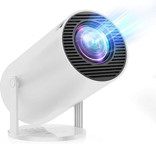[App intégrée & Android 11.0] Videoprojecteur 2025 Upgraded Mini Projecteur Portable 20000 Lumens 4K Supporte avec WiFi 6 Bluetooth 5.4 Auto Keystone 180°Rotation pour Phone/HDMI/USB - Image 1