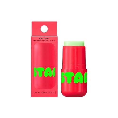 Starface Star Balm™ Watermelon Squeeze, Hydrating Lip Moisturizer with Shea Butter, Cocoa Butter, and Coconut Oil, Juicy Watermelon Flavor, (0.15 oz) - Image 1