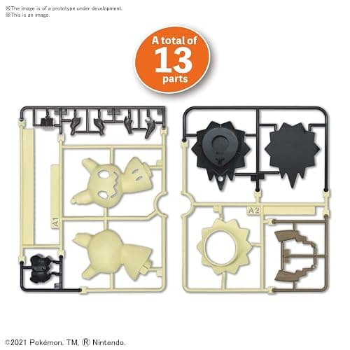 Bandai Hobby - Pokémon - 08 Mimikyu, Bandai Spirits Pokémon Model Kit thumbnail 4
