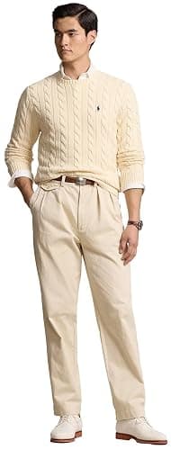 Polo Ralph Lauren Mens Cable-Knit Cotton Sweater thumbnail 3