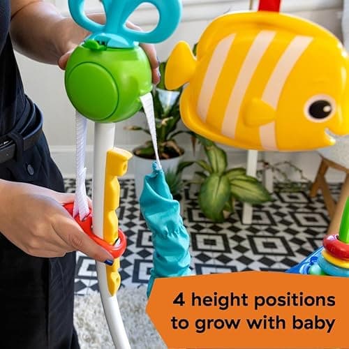 Baby Einstein Neptune's Ocean Discovery Activity Jumper, Ages 6 months +, Max weight 25 lbs., Unisex - Neptune's Ocean thumbnail 8