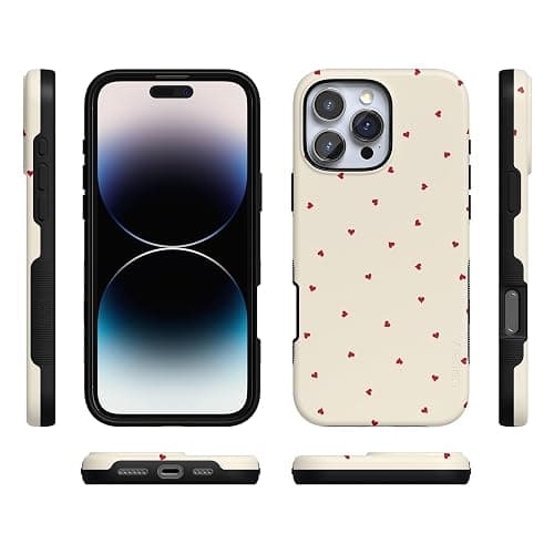 Casely iPhone 16 Pro Max Case | Be Mine | Tiny Hearts | Compatible with MagSafe | Bold Protective Case Design thumbnail 8