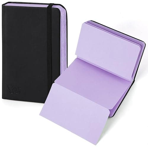 3.5x5.7inches Mixed Media Sketch Pad, 120GSM 32Sheets Folded Colored Paper Sketchbook for Drawing, Protable Hardcover Art Sketchbook for Painting, Writing, Journal.Purple - Image 1