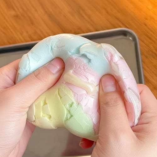 Wax Cracking Squishies,Cracking Wax Ball Squishies | Soft Chocolate moldable Stress Balls with Crackable Texture, Slow Rising Sensory Balls for Adults thumbnail 5
