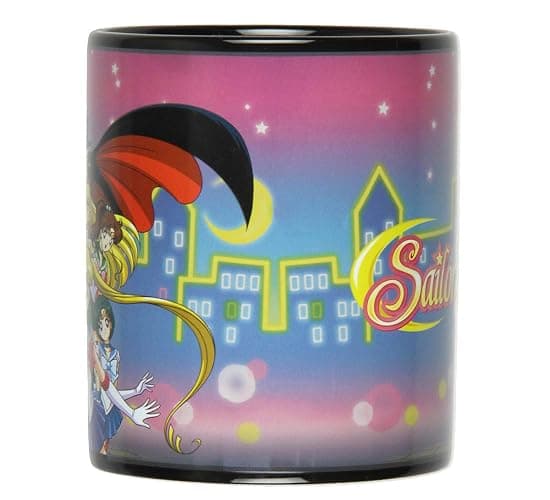 JUST FUNKY Sailor Moon Anime Manga Heat Reactive Color Changing Tea Coffee Mug Cup thumbnail 5