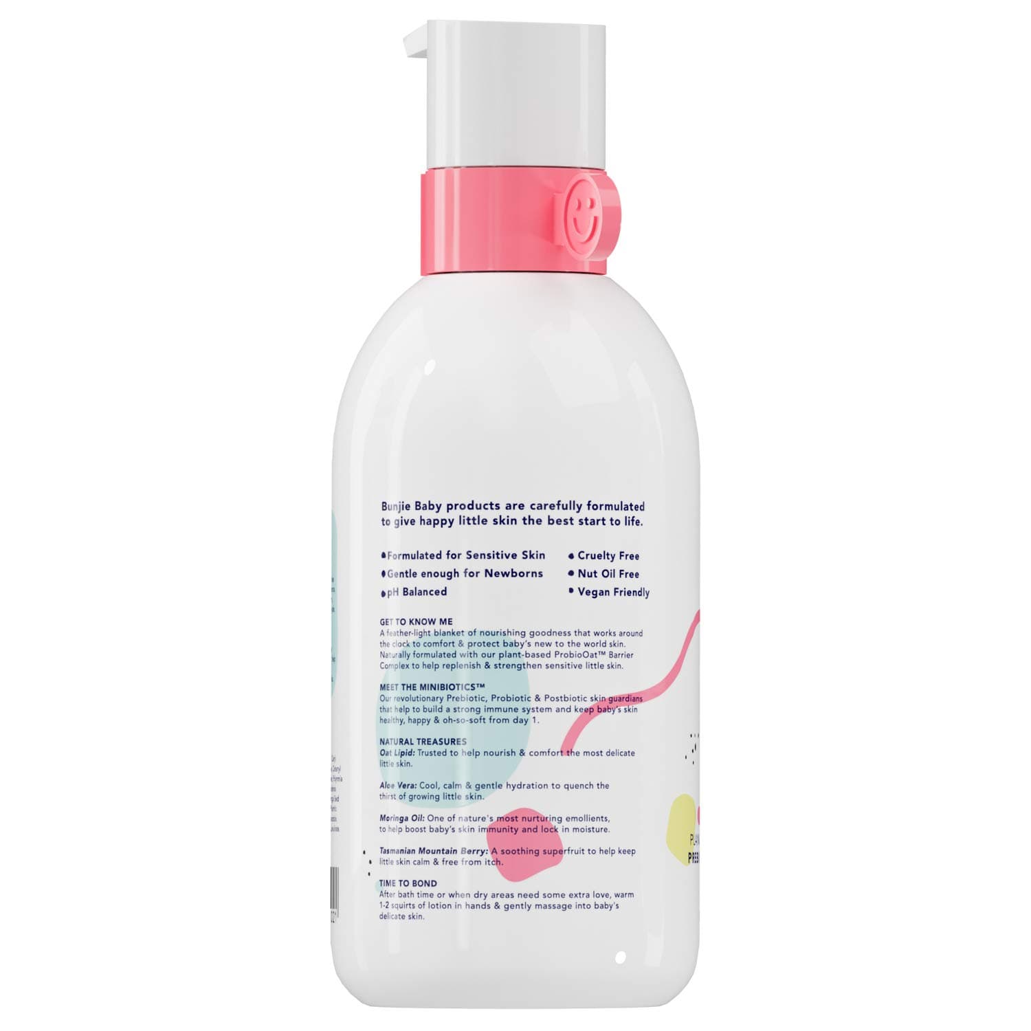 Bunjie - Snug As A Bug Moisture Lotion - Prebiotic and Probiotic Baby Skincare, 250ml thumbnail 3