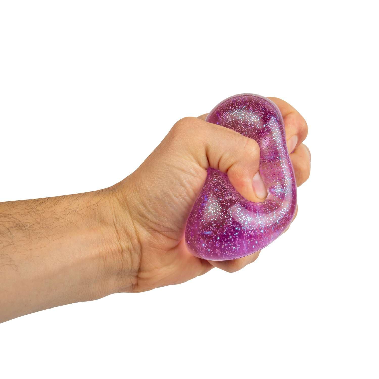 NeeDoh Nice Cube Glitter & Glow, Squishy Sensory Stress Relief Fidget Toy, Calming Cube for Kids and Teens, Assorted Colours, Satisfying Tactile Play, Suitable for Ages 3 and Up thumbnail 6