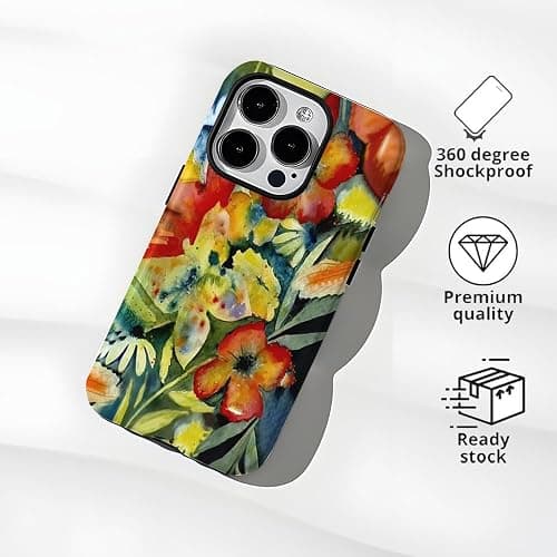 Phone Case Compatible with iPhone 16ProMax, Artistic Music Phone Case for Girls, Protective Hybrid 2-Layer Hard Shell, Gift for Women Music Lovers thumbnail 3