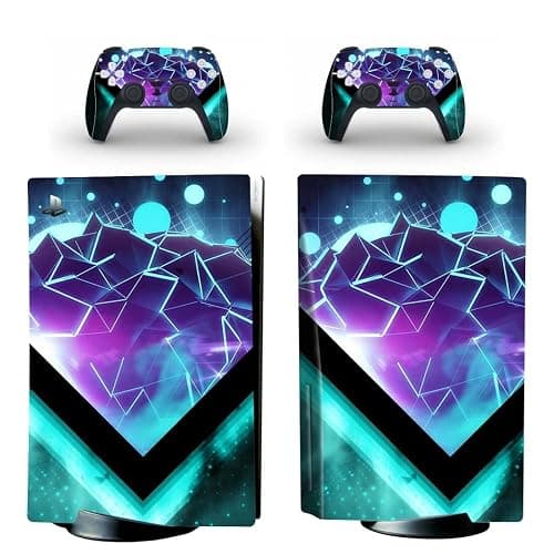 Custom Full Body PS5 Wrap Skin with Your Picture and Create Your Own Design,Custom Vinyl Skins Sticker for PS5 Disc Controller and Console thumbnail 7