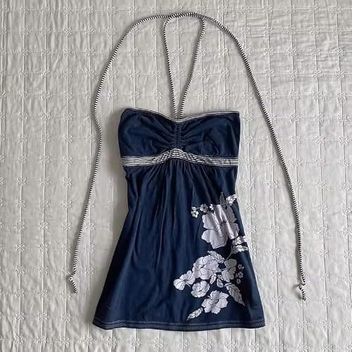 Emo Coquette Cropped Top Grunge 2000s Spaghetti Strap Tops Streetwear Vintage Camisole Y2k Cheetah Tops thumbnail 6