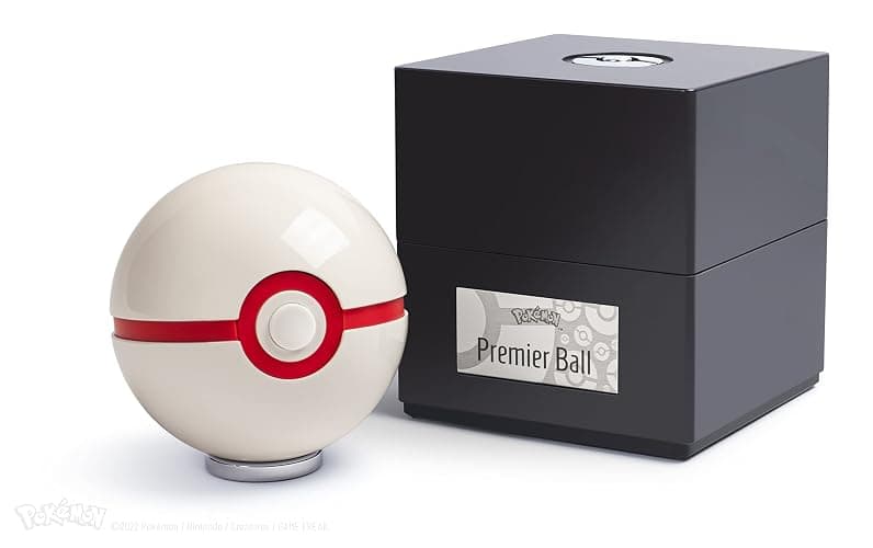 The Wand Company Original Poké Ball Authentic Replica - Realistic, Electronic, Die-Cast Poké Ball with Display Case Light Features – Officially Licensed by Pokémon thumbnail 6