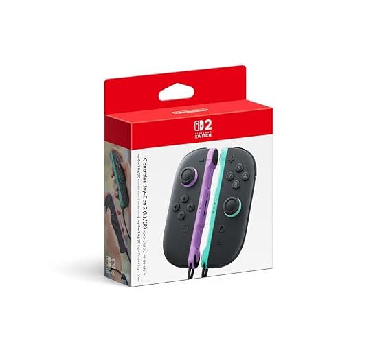 Joy-Con™ 2 (L)/(R) Light Purple/Light Green - Image 1