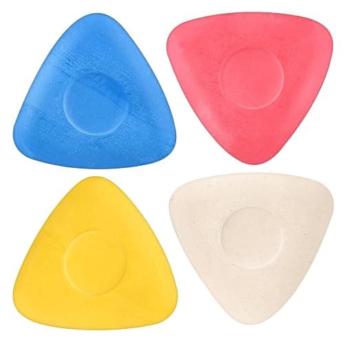 ASTARON 4 Colors Tailor Chalk for Sewing - Triangle Fabric Marking Pencils for Tailoring, Quilting, Crafting, Fabric Marking - Image 1