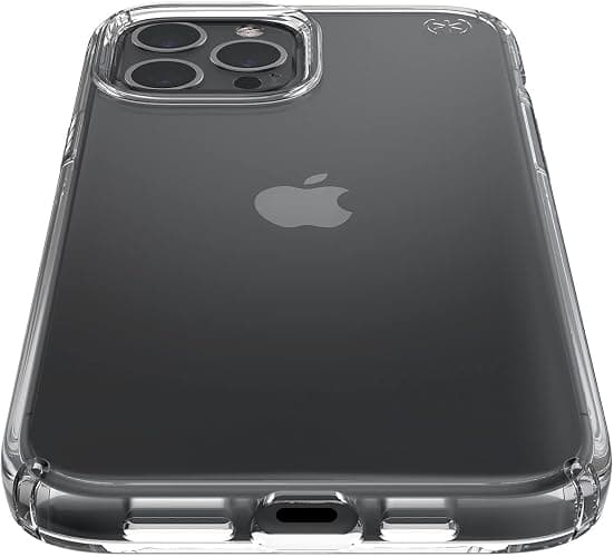 Speck Products Presidio Perfect-Clear iPhone 12 Pro Max Case, Clear/Clear thumbnail 4