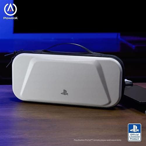 PowerA White Hard Shell Case for PlayStation Portal Remote Player, Officially Licensed thumbnail 2