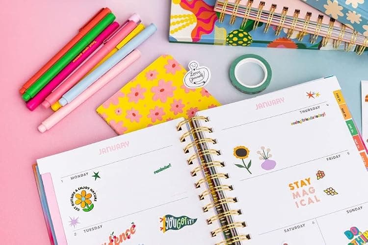 ban.do Sticker Book with Over 700 Assorted Stickers and 35 Sheets with Fun/Colorful/Aesthetic Pack for Scrapbooking Planners or Journals, Issue 9 thumbnail 8